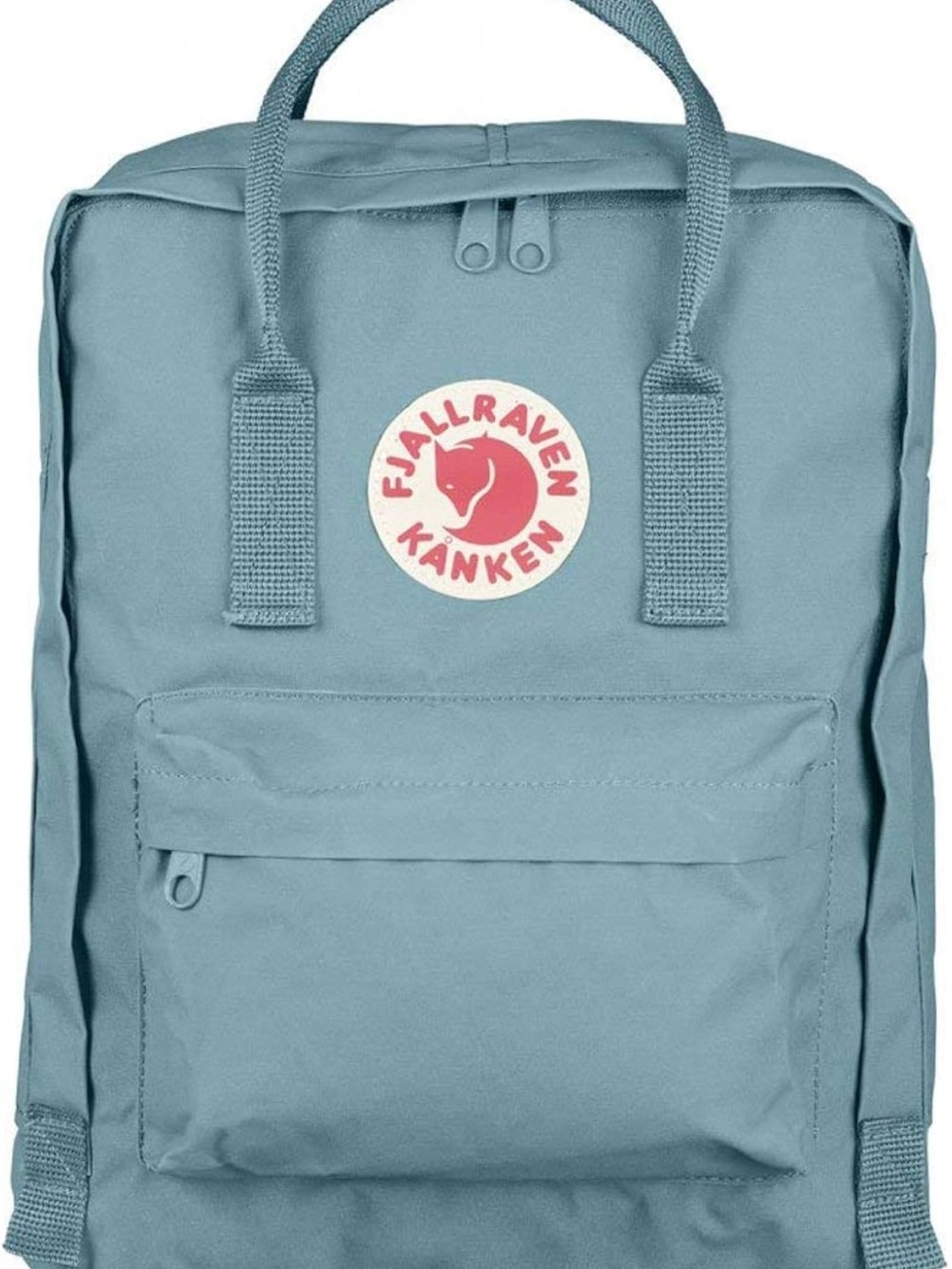 Kanken Backpack - Durable Vinylon Fabric, Water Resistant, Classic Light Blue